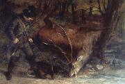 The German Huntsman Gustave Courbet